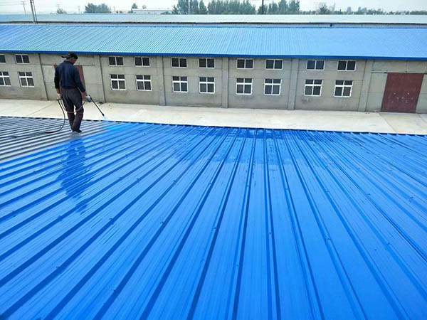 公安 彩钢瓦喷漆翻新工业厂房、仓库
